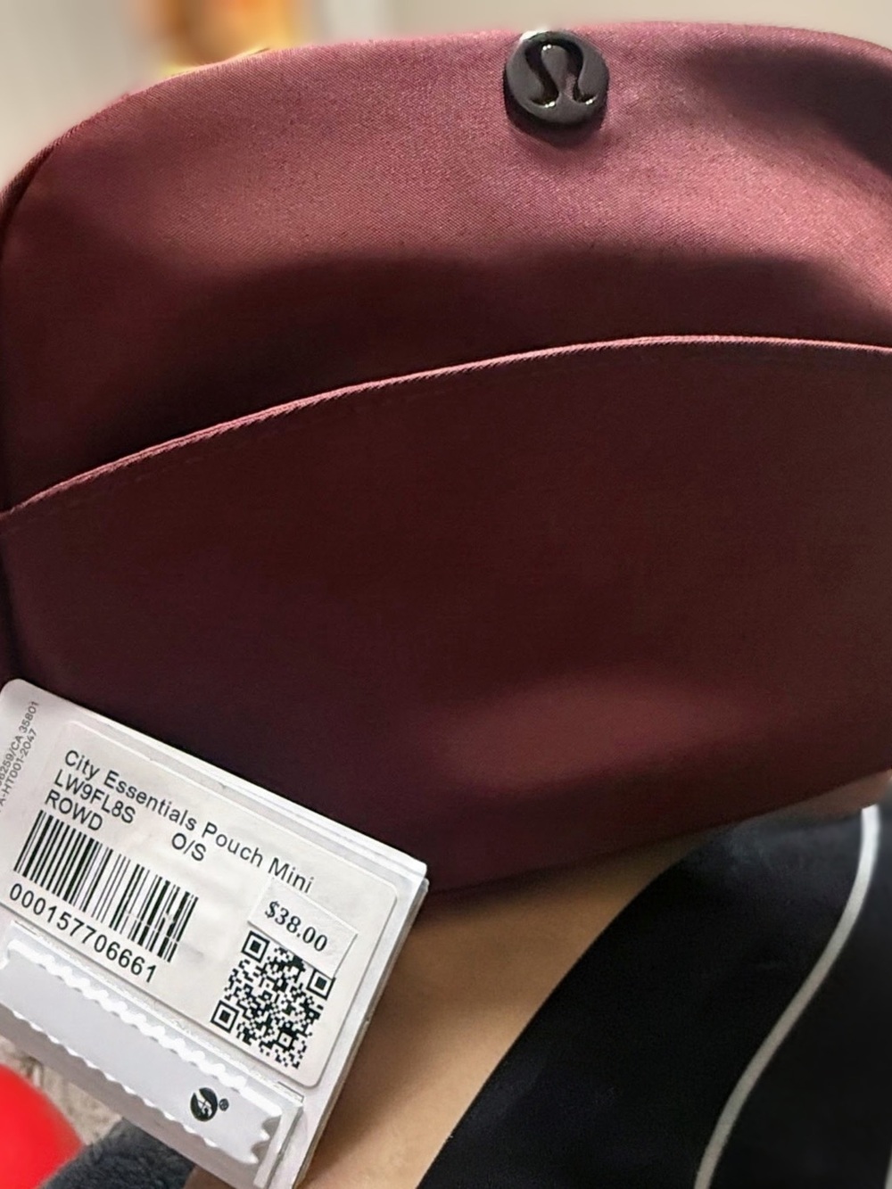 lululemon athletica City Essentials Pouch Mini - Burgundy